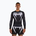 Roshguard pánsky rashguard longsleeve Venum No Gi Rashguards black/white