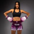 Dámske tréningové šortky Venum Iris Muay Thai plum/white 4