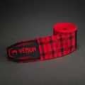 Boxerské bandáže Venum Tartan Handwraps 400 cm fury red 3