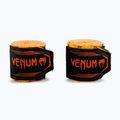 Boxerské bandáže Venum Tartan Handwraps 400 cm pumpkin