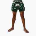 Detské tréningové šortky Venum Inferno Muay Thai forest green/off white