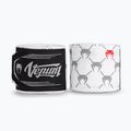 Boxerské bandáže Venum Monogram Hand Wraps Advanced 250 cm white