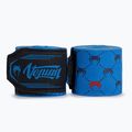 Boxerské bandáže Venum Monogram Hand Wraps Advanced 250 cm blue