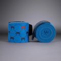 Boxerské bandáže Venum Monogram Hand Wraps Advanced 400 cm blue 2