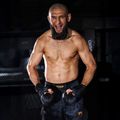 Pánske tréningové šortky Venum x Chimaev Fightshorts black/grey 8