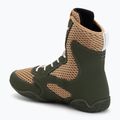 Pánske boxerské topánky Venum Contender Boxing military green/sand 3