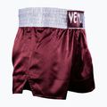 Pánske tréningové šortky Venum Classic Muay Thai burgundy 3