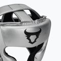 Boxerská prilba Venum Ringhorns Charger Headgear silver/black 4
