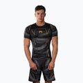 Pánsky rashguard Venum Matupa Short Sleeve black/grey/gold