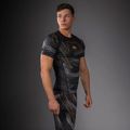 Pánsky rashguard Venum Matupa Short Sleeve black/grey/gold 3
