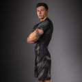Pánsky rashguard Venum Matupa Short Sleeve black/grey/gold 5