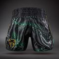 Pánske tréningové šortky Venum Matupa Muay Thai black/green/gold 2