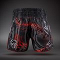 Pánske tréningové šortky Venum Matupa Muay Thai black/red/silver 2