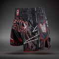 Pánske tréningové šortky Venum Matupa Muay Thai black/red/silver 4