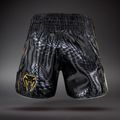 Pánske tréningové šortky Venum Matupa Muay Thai black/grey/gold 2