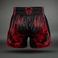 Pánske tréningové šortky Venum Wolf Attack Muay Thai Shorts black/red 2