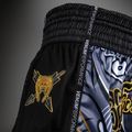 Pánske tréningové šortky Venum Wolf Attack Muay Thai Shorts black/grey 5