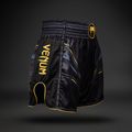 Pánske tréninkové šortky Venum Streamline Muay Thai black/gold 3