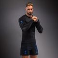 Pánsky rashguard s dlhým rukávom Venum Thunder Dragon black/royal blue 3