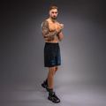 Pánske tréninkové šortky Venum Thunder Dragon Training Black/Royal Blue 4