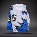 Tréningové šortky Venum Inferno 2.0 Muay Thai white/blue 3