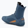 Boxerské topánky Venum Elite Neo Boxing steel blue/orange 3