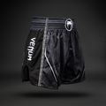 Tréningové šortky Venum Stealth Muay Thai black/white 3