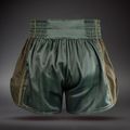 Tréningové šortky Venum Stealth Muay Thai Khaki/Dark Green 2