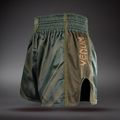 Tréningové šortky Venum Stealth Muay Thai Khaki/Dark Green 3