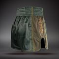 Tréningové šortky Venum Stealth Muay Thai Khaki/Dark Green 4
