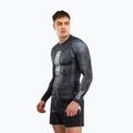 Pánsky rashguard s dlhým rukávom Venum Karate Combat black/grey 4