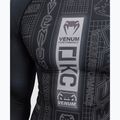 Pánsky rashguard s dlhým rukávom Venum Karate Combat black/grey 5