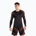 Pánsky rashguard s dlhým rukávom Venum No-Gi 6.0 Rashguard black/brown