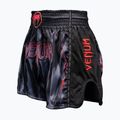Pánske tréninkové šortky Venum Demon Muay Thai black/grey 3