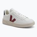 Dámske topánky VEJA V-12 Leather white/marsala/navy