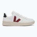 Dámske topánky VEJA V-12 Leather white/marsala/navy 2
