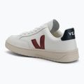 Dámske topánky VEJA V-12 Leather white/marsala/navy 3