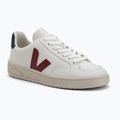 Pánske topánky  VEJA V-12 Leather white/marsala/navy