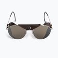 Dámske slnečné okuliare ROXY Blizzard 2021 shiny silver/brown leather 3