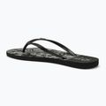 Dámske žabky ROXY Viva Stamp II black/white 3