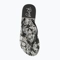 Dámske žabky ROXY Viva Stamp II black/white 5