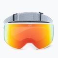 Dámske snowboardové okuliare ROXY Storm Women 2021 bright white/amber rose ml red 2