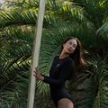 Dámske jednodielne plavky ROXY Essentials 2021 anthracite 8