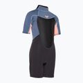 Detská plavecká pena ROXY 2/2 Prologue Girl BZ SS SP FL 2021 cloud black/powderdgrey/sunglow