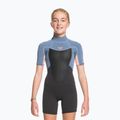Detská plavecká pena ROXY 2/2 Prologue Girl BZ SS SP FL 2021 cloud black/powderdgrey/sunglow 6