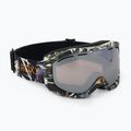 Dámske snowboardové okuliare ROXY Sunset ART J 2021 true black superlights /amber rose ml super silver