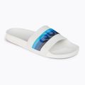 Pánske žabky Quiksilver Rivi Wordmark Slide white/white/blue