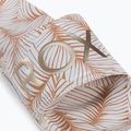 Dámske žabky ROXY Slippy Printed 2021 white/tan 7
