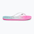 Dámske žabky ROXY Viva Jelly 2021 white/crazy pink/turquoise 2