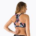 Vrchný diel plaviek ROXY Active Crop Top 2021 anthracite/floral flow 3